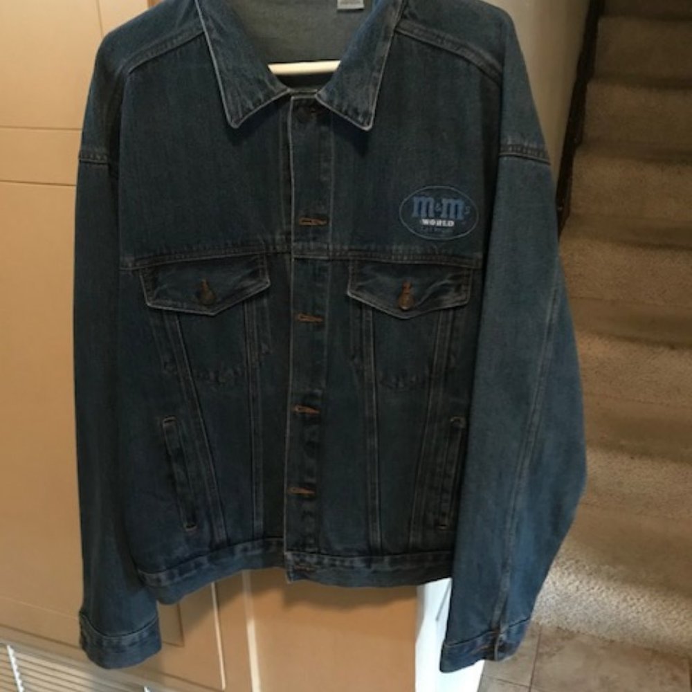 M&M World Blue M&M Jean Jacket